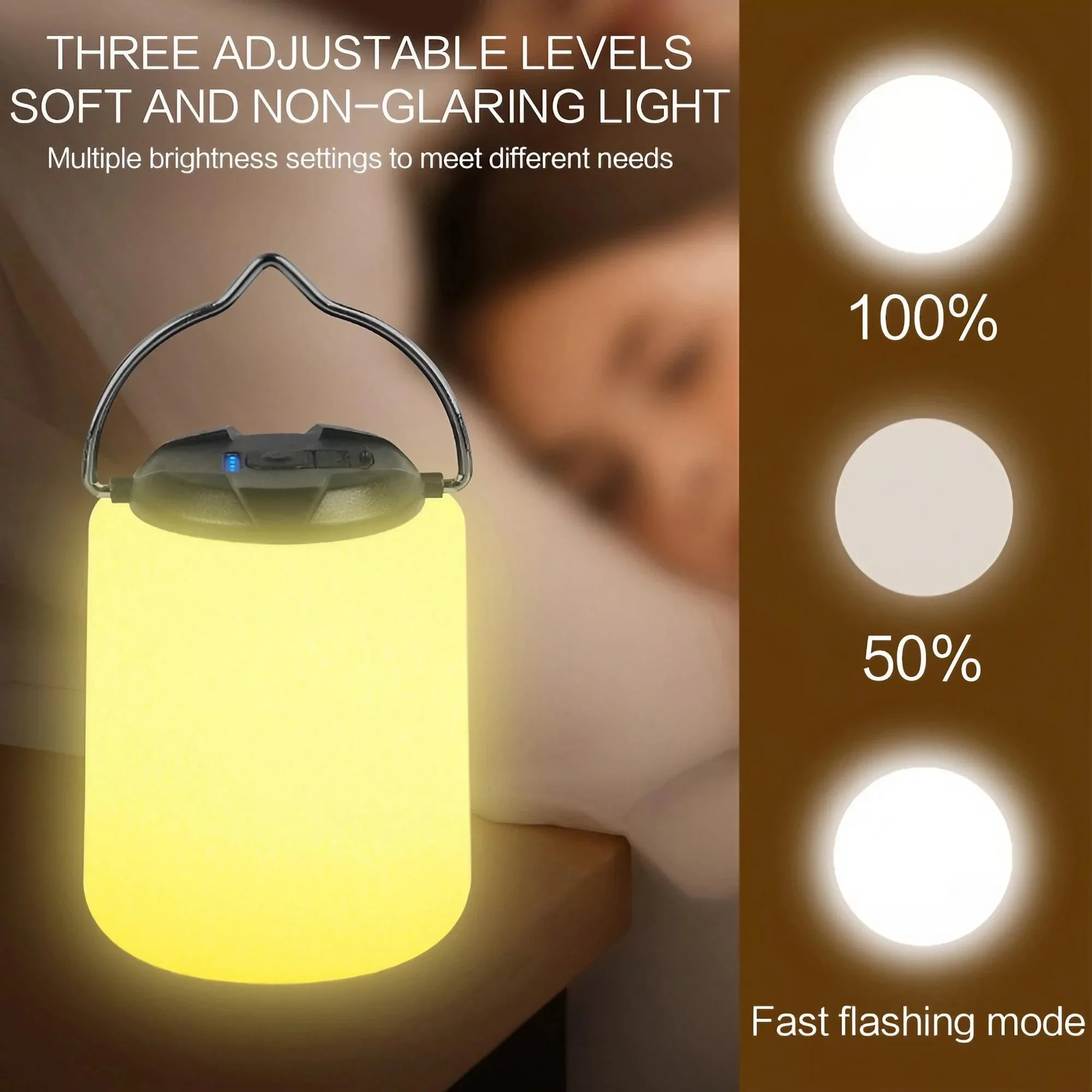 Power Outage Light - Lámpara LED de camping recargable por