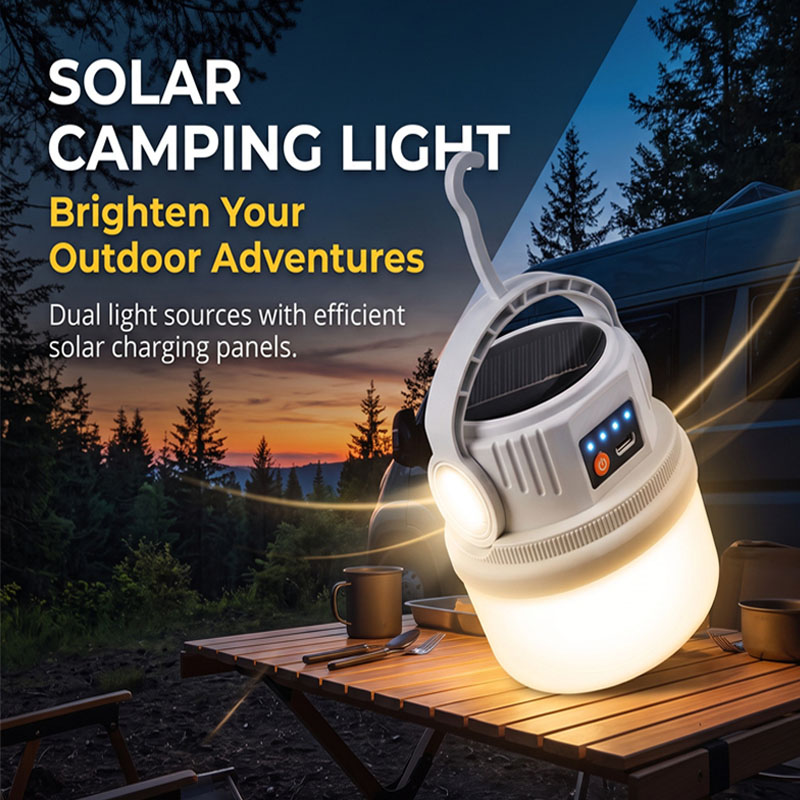 Power Outage Light - Lámpara Solar de Camping Impermeable, Bombilla