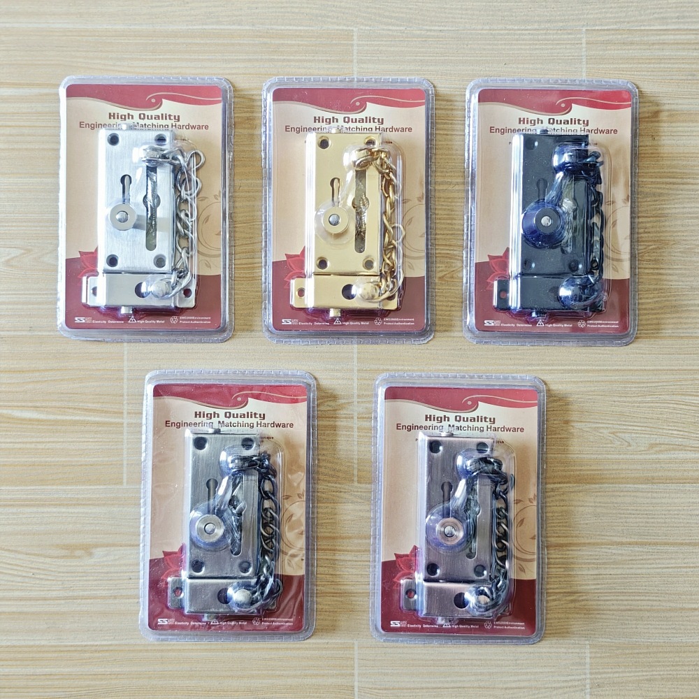 Security Chain Door - Cadena de Seguridad de Acero Inoxidable,