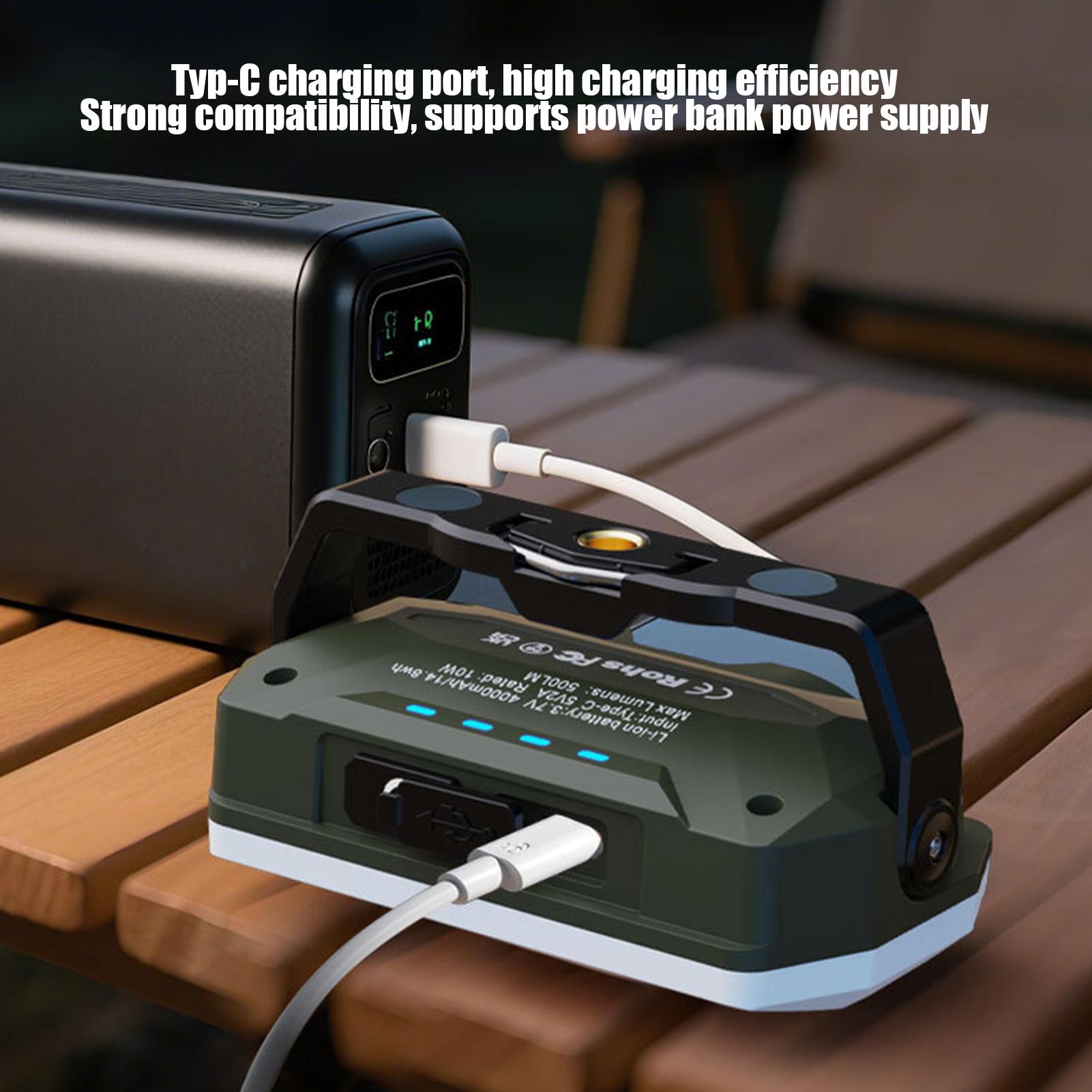 Luz de trabajo recargable magn - Power Outage Light reseña y precio