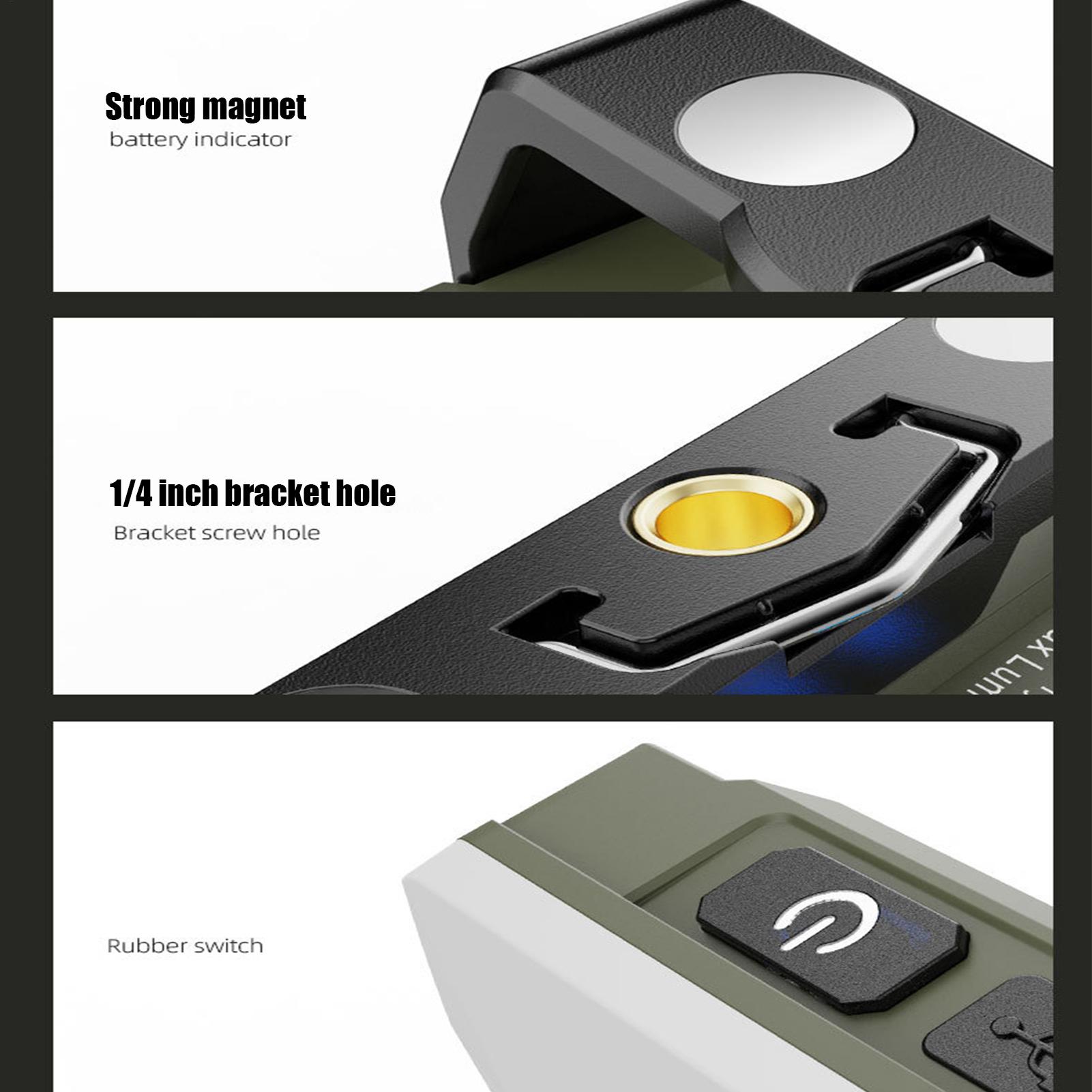 Luz de trabajo recargable magn - Power Outage Light reseña y precio