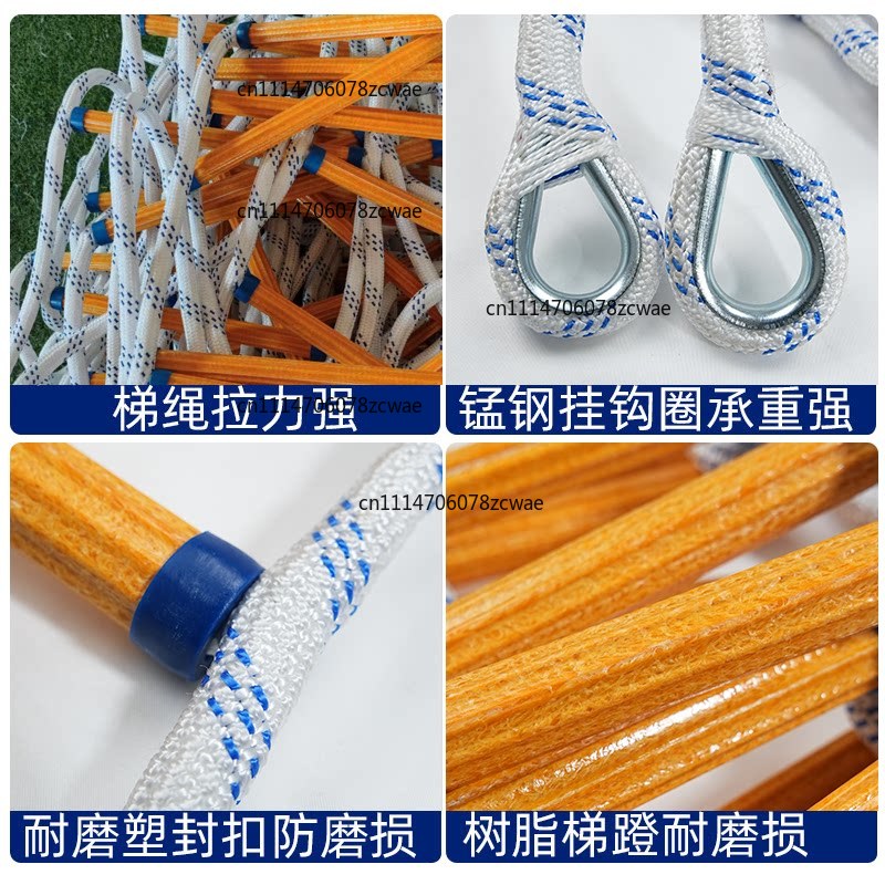 Escalera de cuerda flexible pa - Fire Escape Ladder reseña y precio