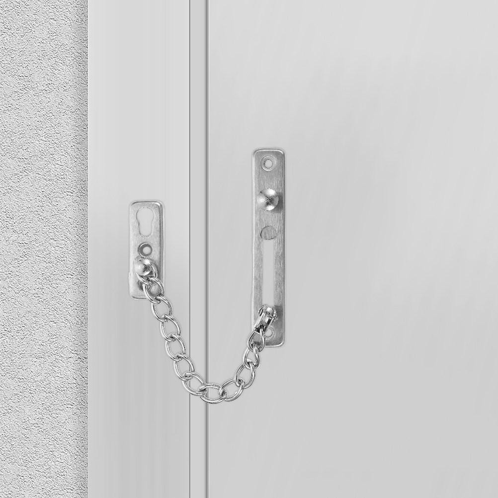 2 unidades de cerraduras de ca - Security Chain Door reseña y precio