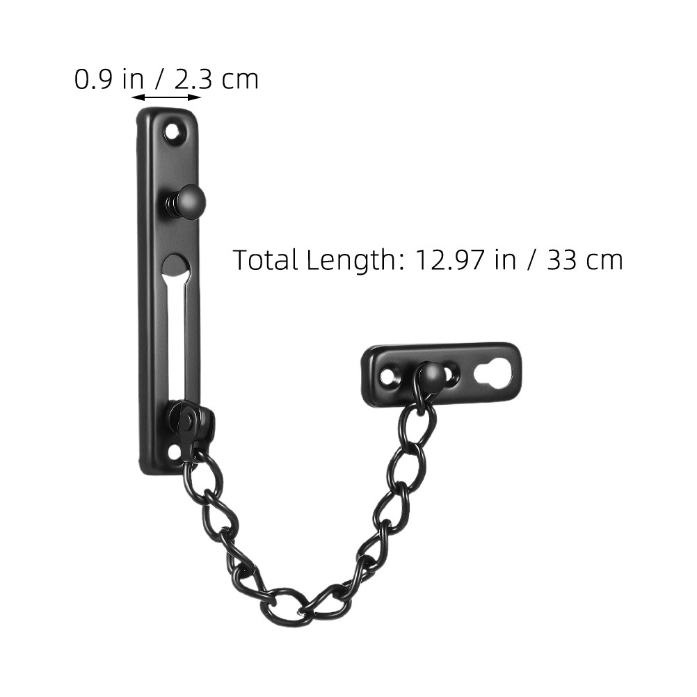 2 unidades de cerraduras de ca - Security Chain Door reseña y precio