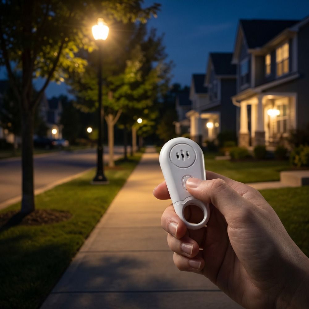 Alarma de seguridad personal p - Personal Alarm Keychain reseña y precio