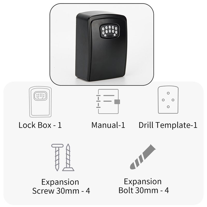 Caja de Seguridad Inteligente  - Lockbox Key Secure reseña y precio