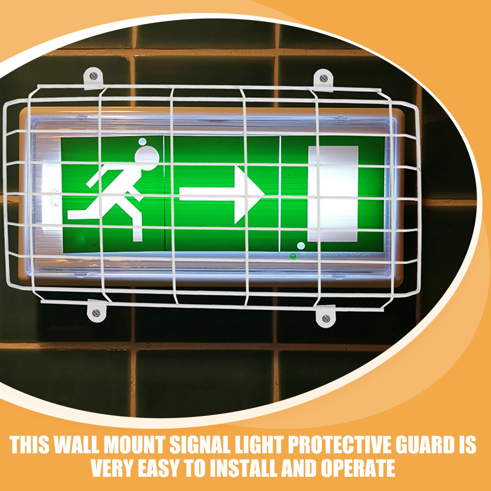 2 protectores metálicos resist - Emergency Exit Sign reseña y precio