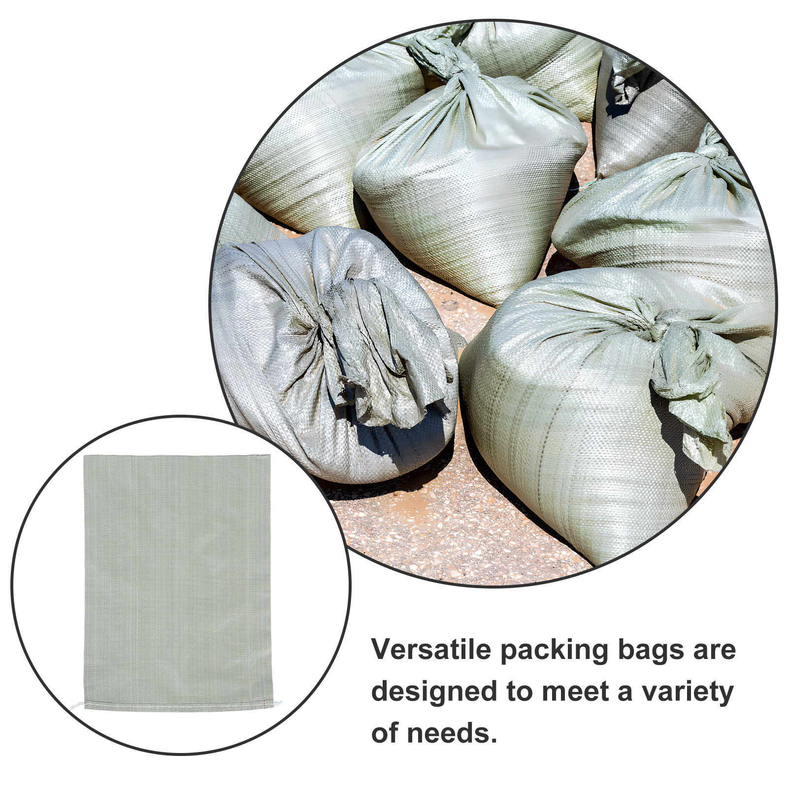20 bolsas de embalaje de arena - Flood Barrier Bag reseña y precio