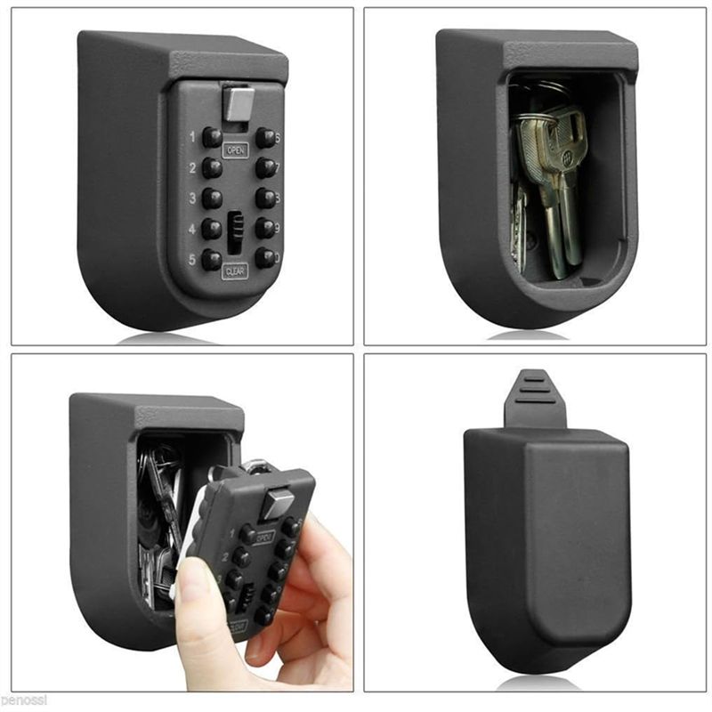 Caja de seguridad con cerradur - Lockbox Key Secure reseña y precio