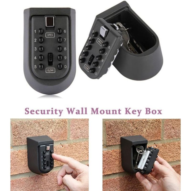 Caja de seguridad con cerradur - Lockbox Key Secure reseña y precio