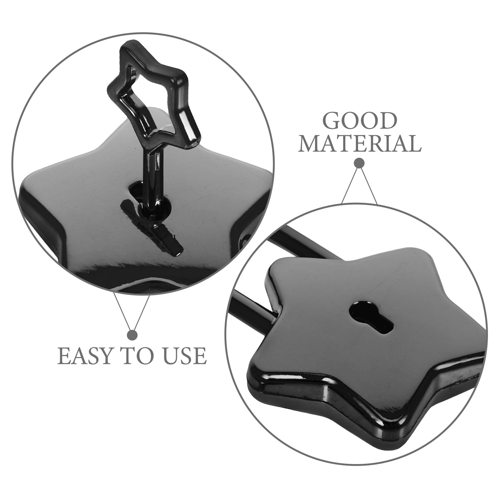 Mini candado con forma de estr - Lockbox Key Secure reseña y precio
