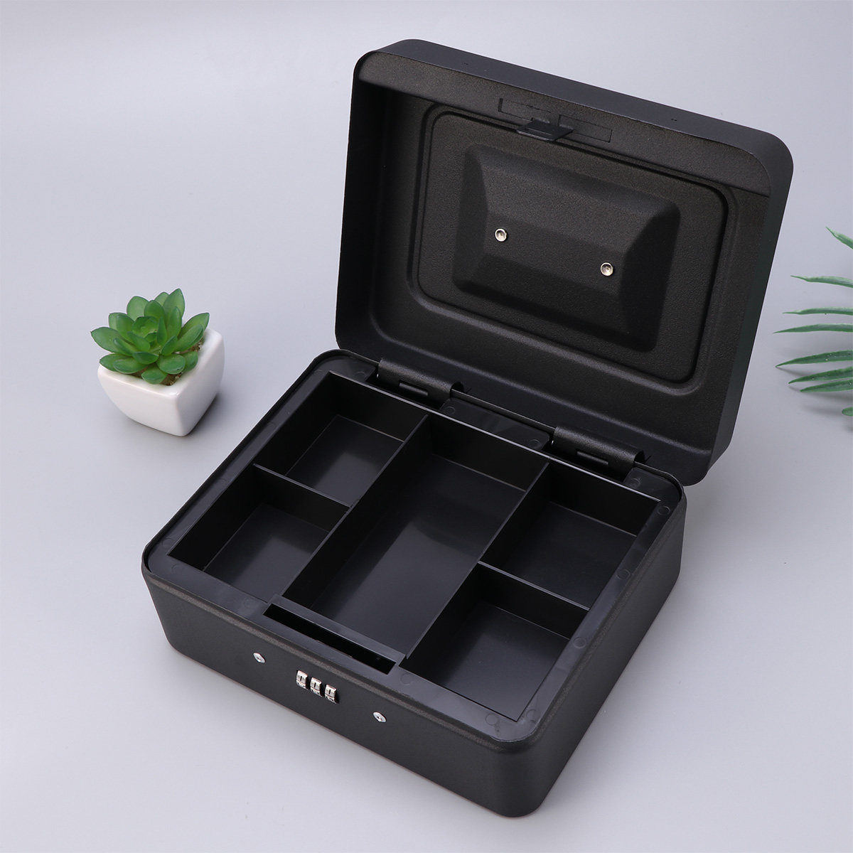Caja de seguridad metálica de  - Lockbox Key Secure reseña y precio